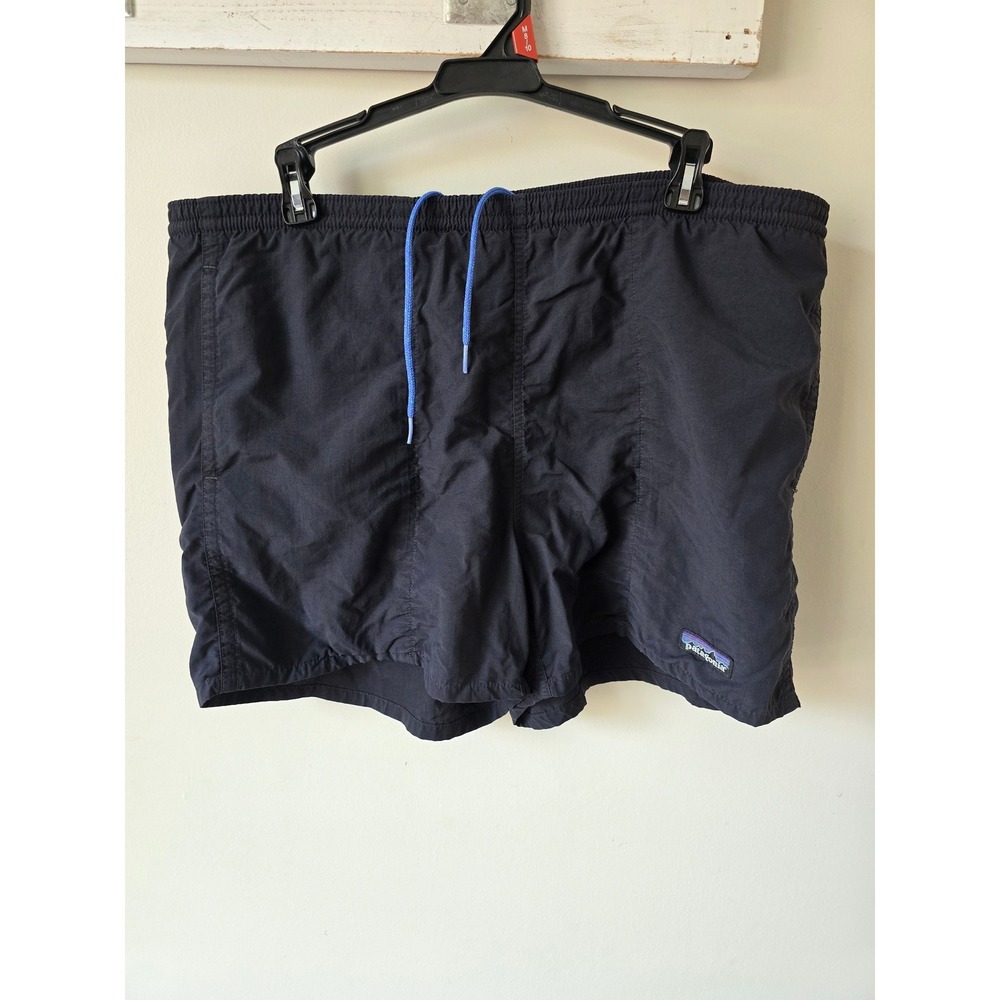 Patagonia Baggies Shorts Mens Small Black Nylon Mesh Lined 5 inch